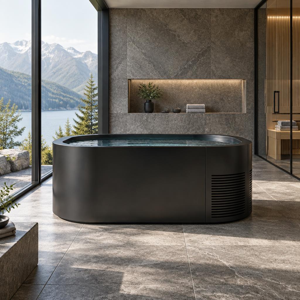 Cold plunge for home recovery
